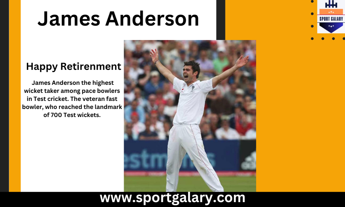 James Anderson the best test swing bowler has announced the retirement this summer