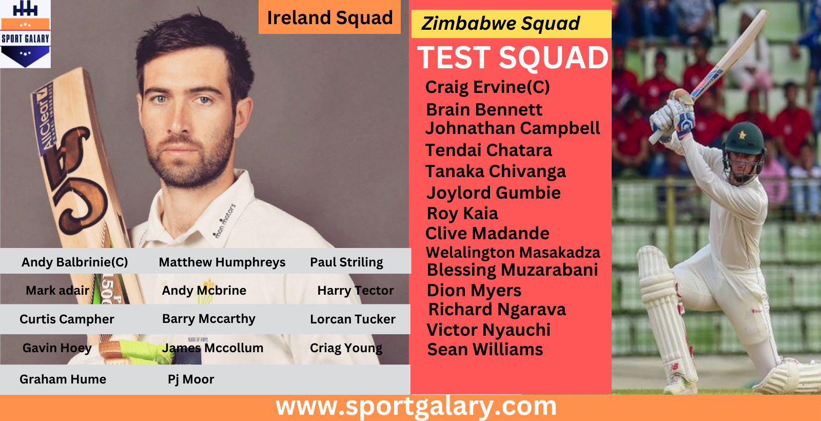 ZIMBABWE vs IRELAND